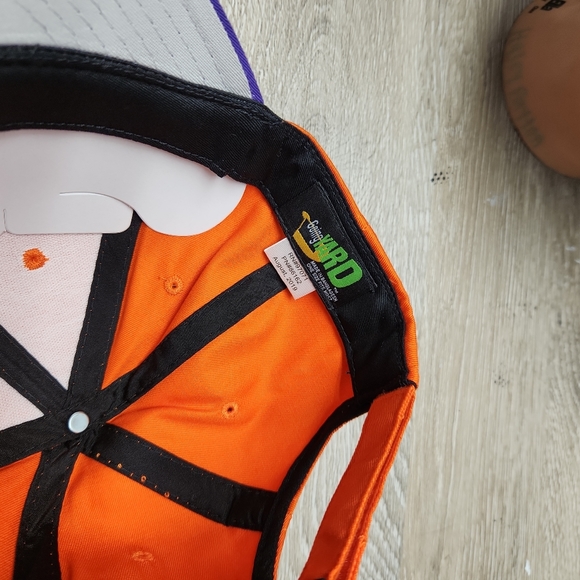 Clemson University Tigers NCAA Purple Orange Embroidered Adjustable - Picture 4 of 4